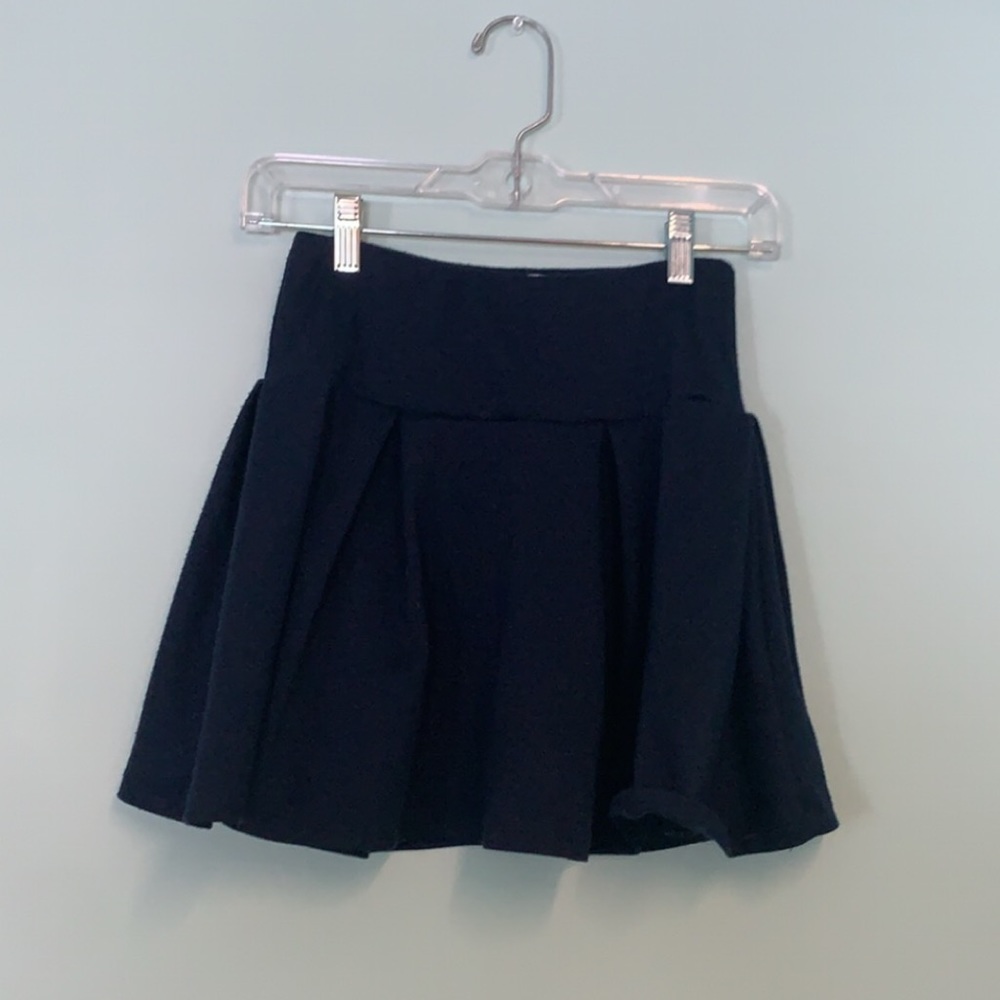Navy skirt